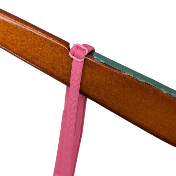 Lovers Friends Skylar Midi Dress Bubble Gum Pink Spaghetti Strap Slit Size S - Picture 13 of 14